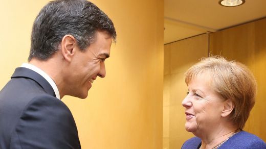 Sánchez continúa con su agenda europea: visita a Merkel en Berlín para tratar el próximo Consejo Europeo