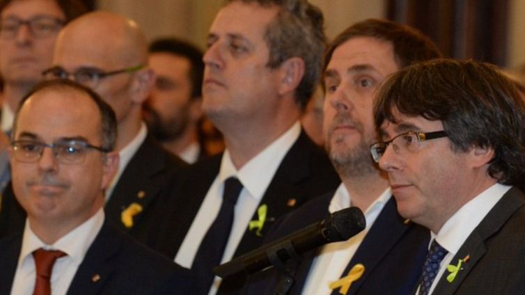 El Supremo mantiene el procesamiento por rebelión de Puigdemont y 14 líderes independentistas