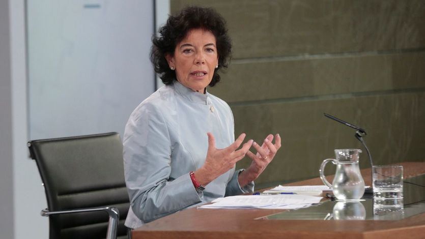 La ministra de Educación y Formación Profesional y portavoz del Gobierno, María Isabel Celaá