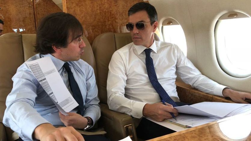 El polémico aeropuerto 'sin aviones' de Castellón fue el utilizado por Sánchez para su viaje