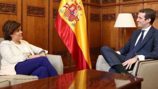 Casado y Santamaría discrepan sobre la designación de la nueva dirección del PP