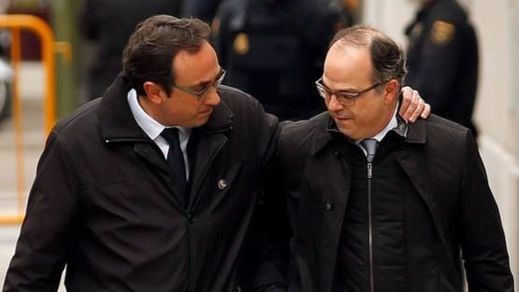 El Constitucional mantiene en prisión a Jordi Turull y Josep Rull