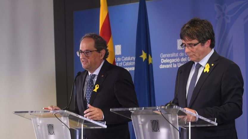 Puigdemont y Torra advierten a Sánchez de que "se acaba su periodo de gracia"