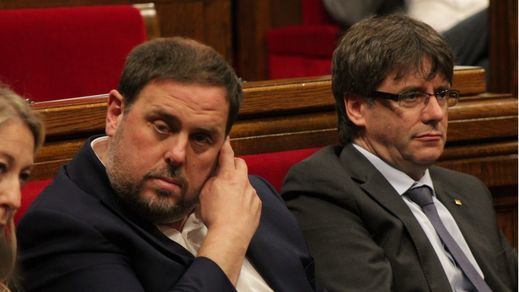 El Supremo confirma la suspensión como diputados de Puigdemont, Junqueras, Romeva, Turull, Rull y Sànchez