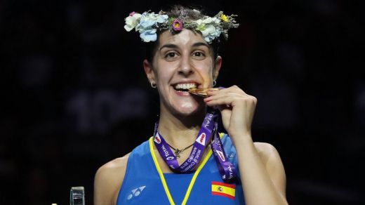 Carolina Marín gana su tercer mundial de bádminton