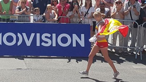 Julia Takacs logra un histórico bronce europeo en los 50km marcha