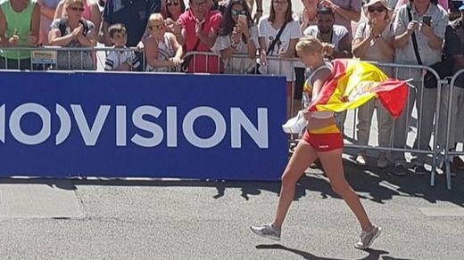 Julia Takacs logra un histórico bronce europeo en los 50km marcha