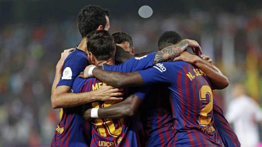 El Barça se lleva la primera Supercopa de España con VAR y jugada fuera del país (2-1, goles en vídeo)