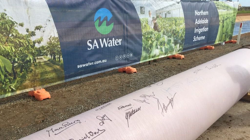 Sacyr construye la primera fase del plan de riego de Adelaida del Norte (Australia)
