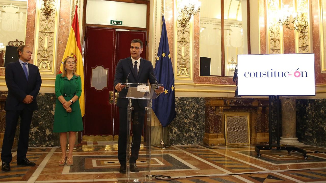 Sánchez, en el acto del 40º aniversario de la Constitución, envía un mensaje a Cataluña: diálogo, generosidad y nada de personalismos