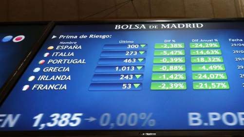 El Ibex rebota un 1,09% desde mínimos anuales