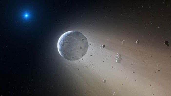Espacio asteroide