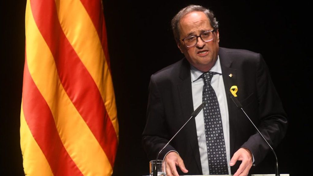 Torra da por rota la confianza en la Justicia española por el polémico foro de jueces