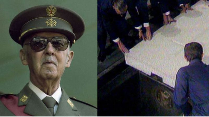 La familia de Franco quiere enterrar los restos del dictador en la Almudena