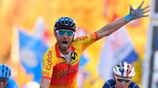 Alejandro Valverde se proclama al fin campeón del Mundial de ruta