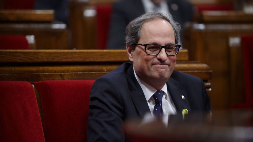 Torra incendia la política española para poder apaciguar las iras soberanistas en Cataluña