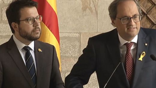 La Asamblea Nacional Catalana presiona a Torra con su propio ultimátum