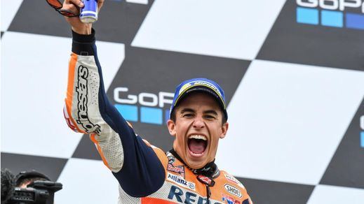 Márquez sigue haciendo historia tras proclamarse pentacampeón del mundo de MotoGP