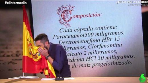 Dani Mateo vuelve a Twitter para seguir dando explicaciones sobre el 'sketch' de la bandera de España