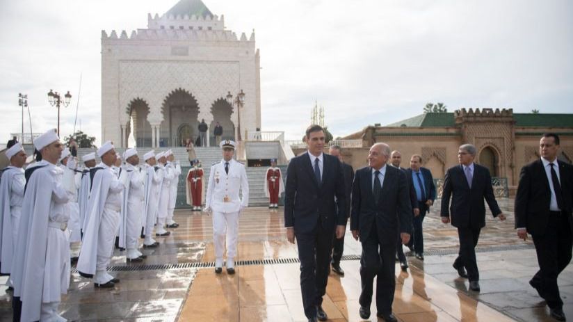 Pedro Sánchez en Marruecos