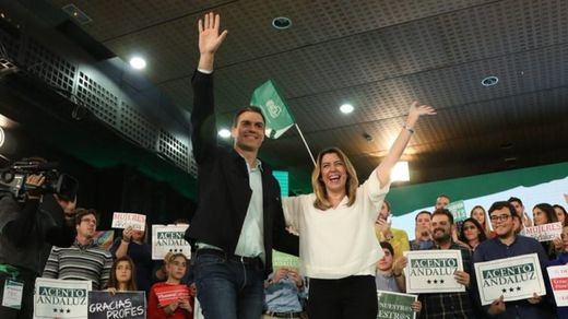 Sánchez se suma a alertar sobre los pactos de PP y Cs con Vox para desbancar a Susana Díaz