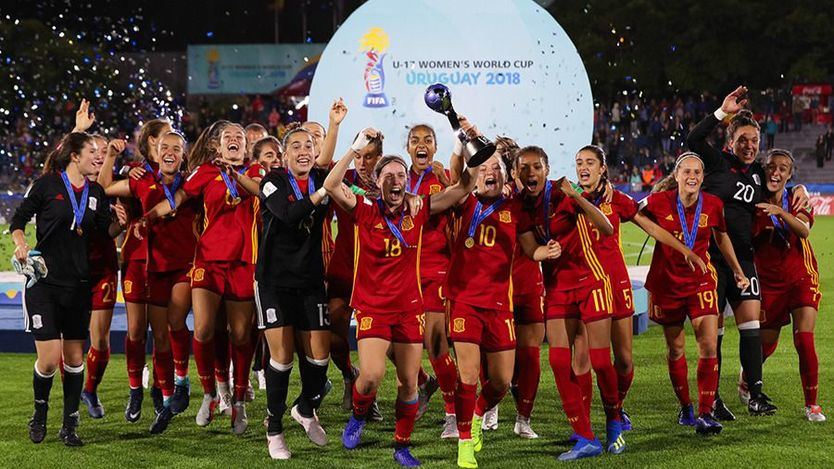 El fútbol femenino español hace historia al conquistar el Mundial de Uruguay