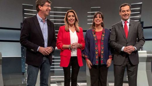 Todas las sumas posibles para poder gobernar en Andalucía