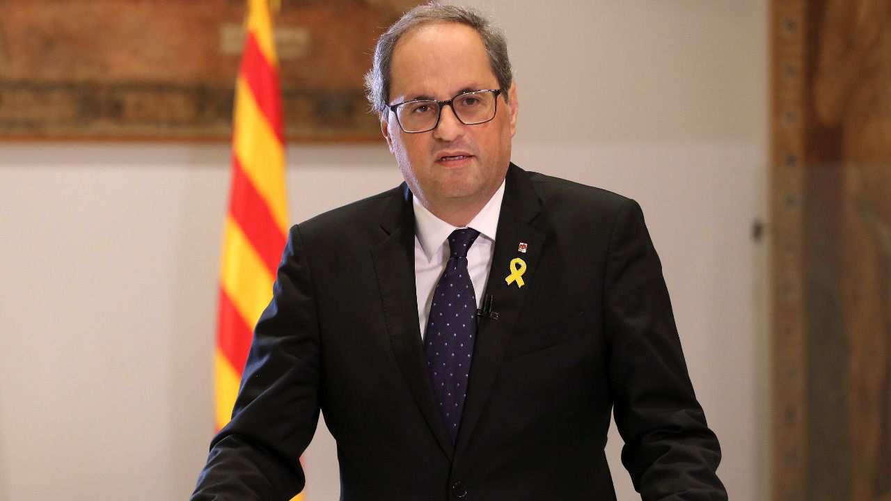 Torra: "La Constitución se ha convertido en una prisión para muchos catalanes"