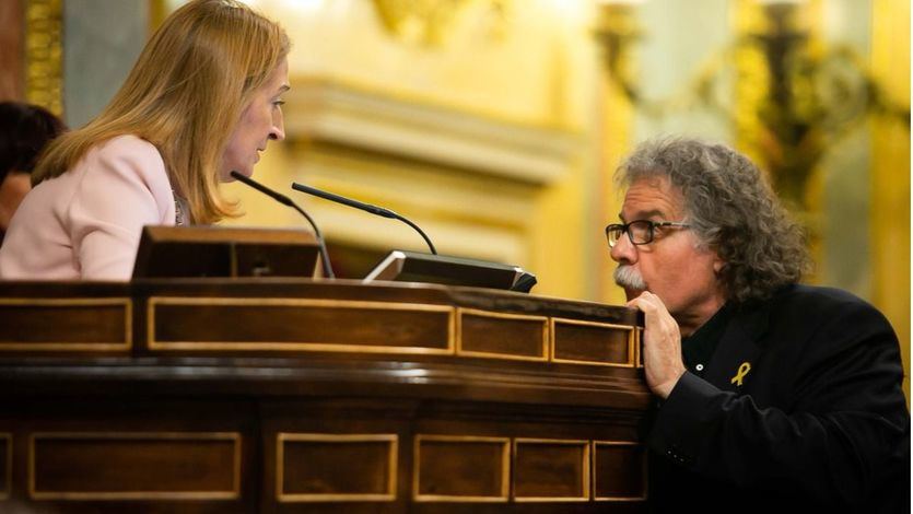 Ana Pastor vuelve a borrar del diario de sesiones los insultos de 'golpista' y 'fascista' cruzados en el Congreso