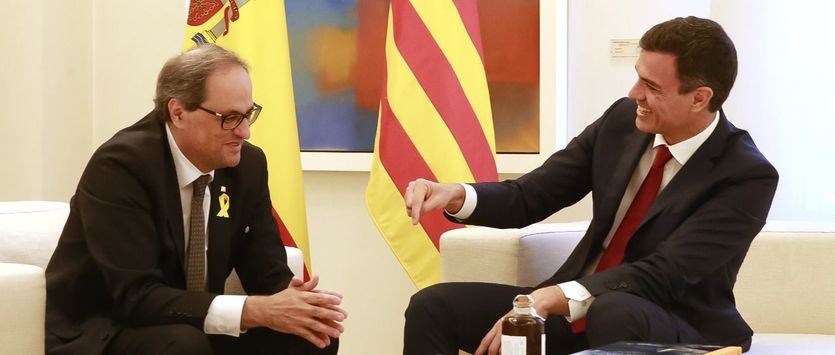 Habrá cumbre Sánchez-Torra, pero Moncloa y Generalitat 'venden' la cita de forma desigual
