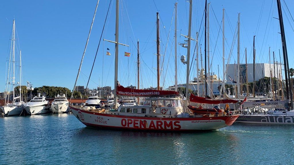 El Gobierno, por Navidad, autoriza a llegar al barco Open Arms con 311 inmigrantes procedentes de Libia
