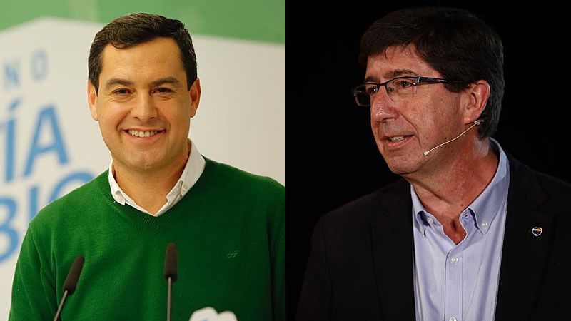 PP y Ciudadanos cierran el pacto para gobernar Andalucía dejando a Vox en un papel de mero acompañante