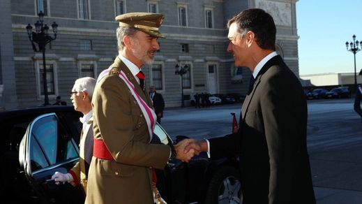 El Rey reivindica en la Pascua Militar la 