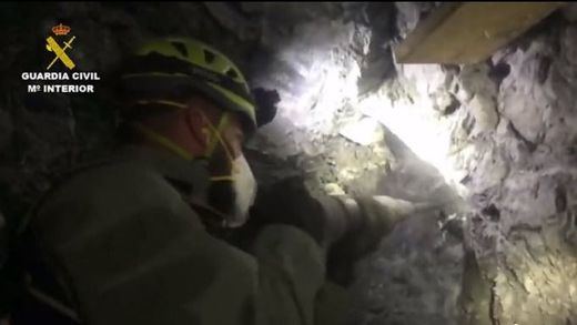 Vídeo desde el interior del túnel de Totalán