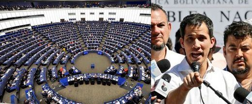 Así ha reaccionado la política española al reconocimiento de Guaidó por el Parlamento Europeo