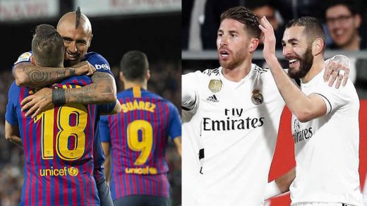 Sorteo de semifinales de la Copa del Rey 2019: habrá doble clásico Barça-Madrid y Valencia y Betis se jugarán la otra plaza