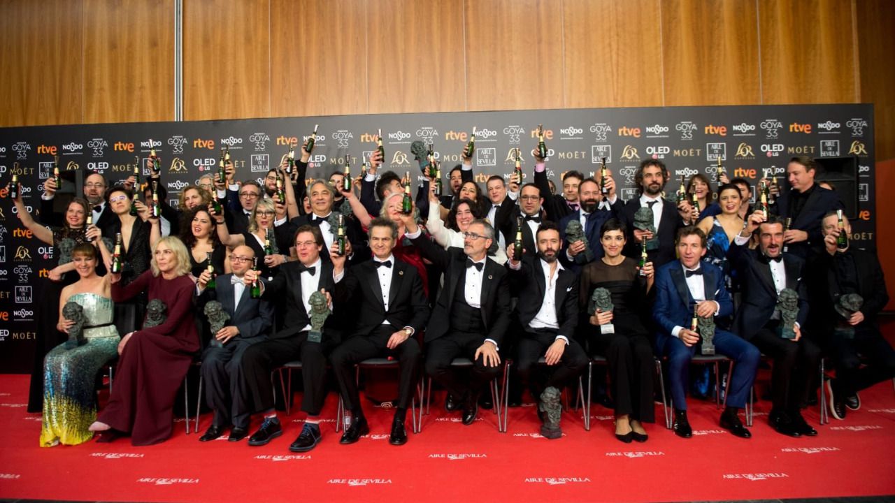'El reino' arrasa en los Premios Goya pero 'Campeones' se alza como la mejor película