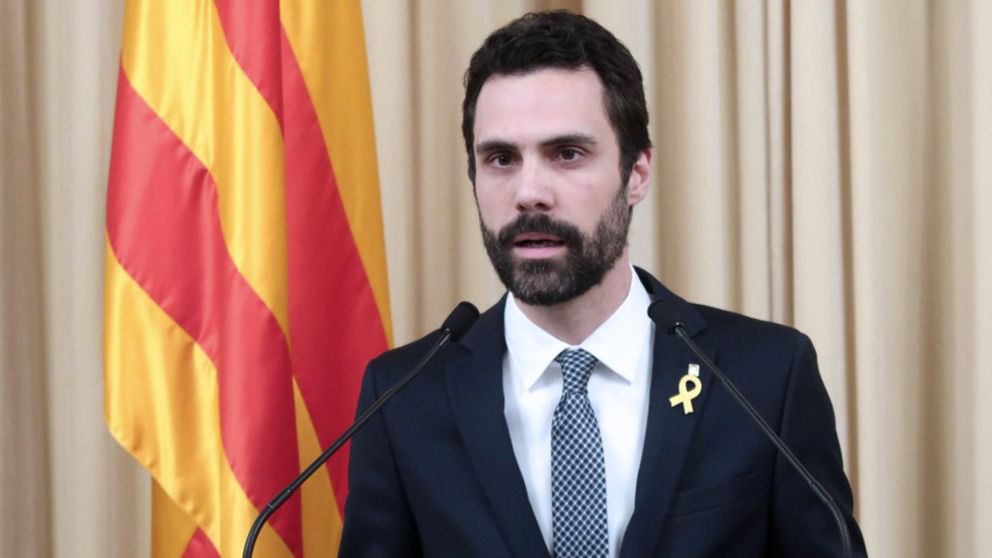 Torrent visita a los políticos catalanes presos antes del inicio del juicio del procés