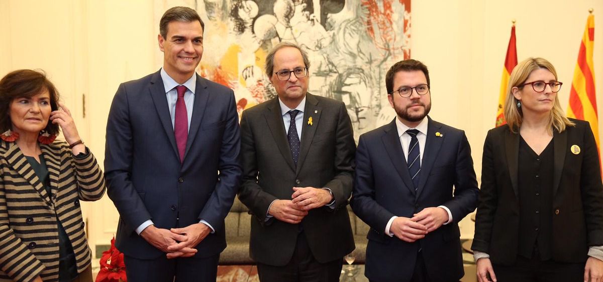 Moncloa acepta la propuesta de la Generalitat: incorporar un "relator" a la mesa de diálogo