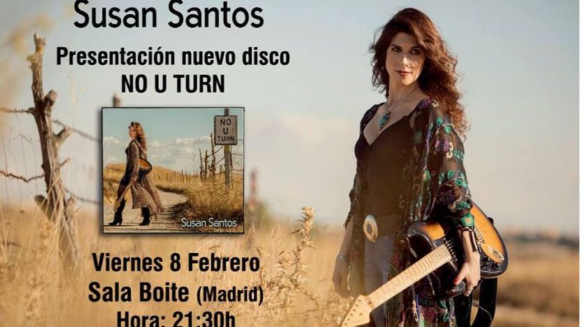 Susan Santos, la mejor intérprete española de blues, presenta en directo su nuevo disco