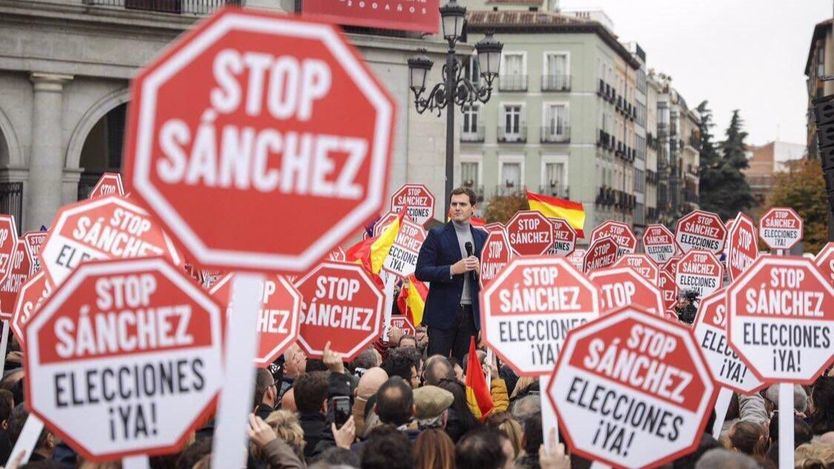 Reacciones a la manifestación contra Sánchez