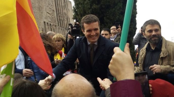 Casado: "El tiempo de gobierno de Sánchez ya ha acabado"