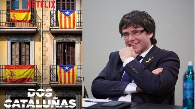 El equipo de 'Dos Cataluñas' renuncia a un premio entregado de manos de Puigdemont