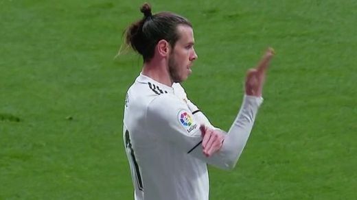 El Comité de Competición podría sancionar el corte de mangas de Bale en el Metropolitano