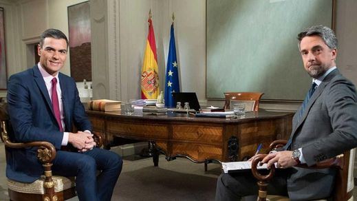Entrevista de Sánchez en TVE: no hubo pactos con independentistas y seguirá intentando exhumar a Franco