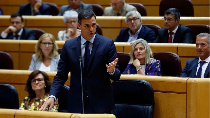 Los tensos rifirrafes de Sánchez con los portavoces de ERC y el PP en el Senado