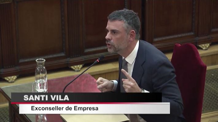 Santi Vila explica en el juicio del procés por qué abandonó el Govern