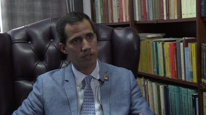 Guaidó pide a la comunidad internacional considerar "todas las opciones" en Venezuela
