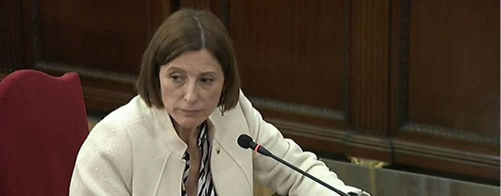 Forcadell, sobre la declaración de independencia: "Era una resolución política sin trascendencia jurídica"