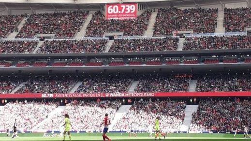 El fútbol femenino pulveriza otro récord en el Wanda Metropolitano